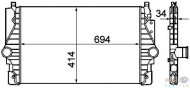Теплообменник BEHR HELLA SERVICE 8ML 376 760-641