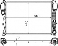 Теплообменник BEHR HELLA SERVICE 8MK 376 764-791