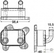 Теплообменник BEHR HELLA SERVICE 8MO 376 780-601