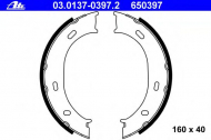 Комлект тормозных накладок ATE 03.0137-0397.2