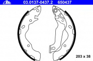 Комлект тормозных накладок ATE 03.0137-0437.2