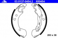 Комлект тормозных накладок ATE 03.0137-0454.2