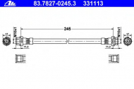 Шлангопровод ATE 83.7827-0245.3