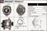 Генератор DELCO REMY DRA3487