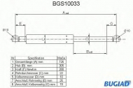 Газовая пружина BUGIAD BGS10033