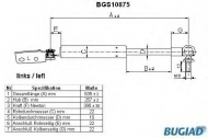 Газовая пружина BUGIAD BGS10875