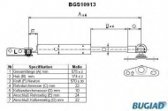 Газовая пружина BUGIAD BGS10913
