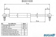 Газовая пружина BUGIAD BGS11035