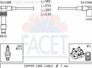 Комплект электропроводки FACET 4.9562