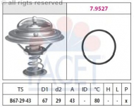 Термостат FACET 7.8549
