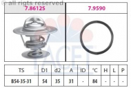 Термостат FACET 7.8612