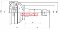 Шарнирный комплект KAMOKA 6558