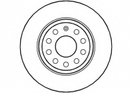 Тормозной диск NATIONAL NBD1354
