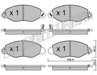 Комплект тормозных колодок TRUSTING 552.0