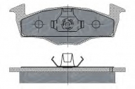 Комплект тормозных колодок SCT Germany SP 227