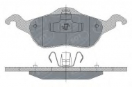 Комплект тормозных колодок SCT Germany SP 237