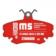 Комплект тормозных колодок MASTER-SPORT 13-0460-2834-2-SET-MS