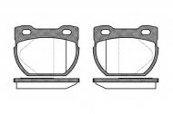 Комплект тормозных колодок WOKING P4843.00