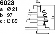 Комплект пыльника DEPA 6023