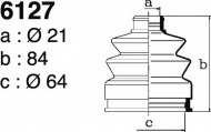 Комплект пыльника DEPA 6127