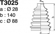 Комплект пыльника DEPA T3025