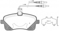 Комплект тормозных колодок OPEN PARTS BPA1102.02