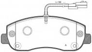 Комплект тормозных колодок OPEN PARTS BPA1449.01