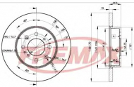 Тормозной диск FREMAX BD-0841