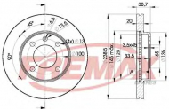 Тормозной диск FREMAX BD-3975