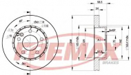 Тормозной диск FREMAX BD-9039