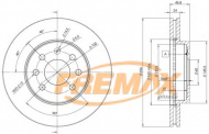 Тормозной диск FREMAX BD-2836