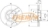 Тормозной диск FREMAX BD-3937
