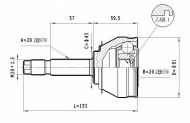Шарнирный комплект STATIM C.005