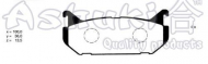 Комплект тормозных колодок ASHUKI M075-05
