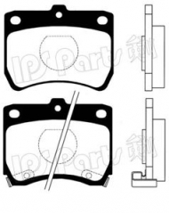 Комплект тормозных колодок IPS Parts IBD-1332