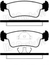 Комплект тормозных колодок IPS Parts IBD-1898