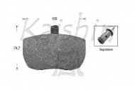Комплект тормозных колодок KAISHIN D5303