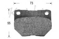 Комплект тормозных колодок KAISHIN D7053