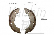 Комлект тормозных накладок KAISHIN K10021