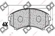 Комплект тормозных колодок DJ PARTS BP1018
