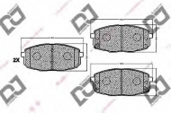 Комплект тормозных колодок DJ PARTS BP1109