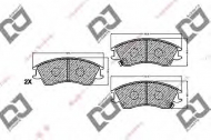 Комплект тормозных колодок DJ PARTS BP1289