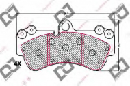 Комплект тормозных колодок DJ PARTS BP1910