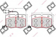 Комплект тормозных колодок DJ PARTS BP2012