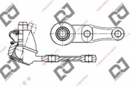 Шарнир DJ PARTS DB1166