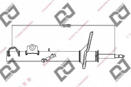 Амортизатор DJ PARTS DS1208GS