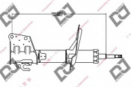 Амортизатор DJ PARTS DS1228GS