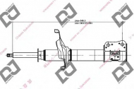 Амортизатор DJ PARTS DS1081GS