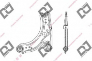 Рычаг независимой подвески колеса DJ PARTS DA1187