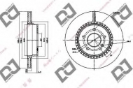 Тормозной диск DJ PARTS BD1142